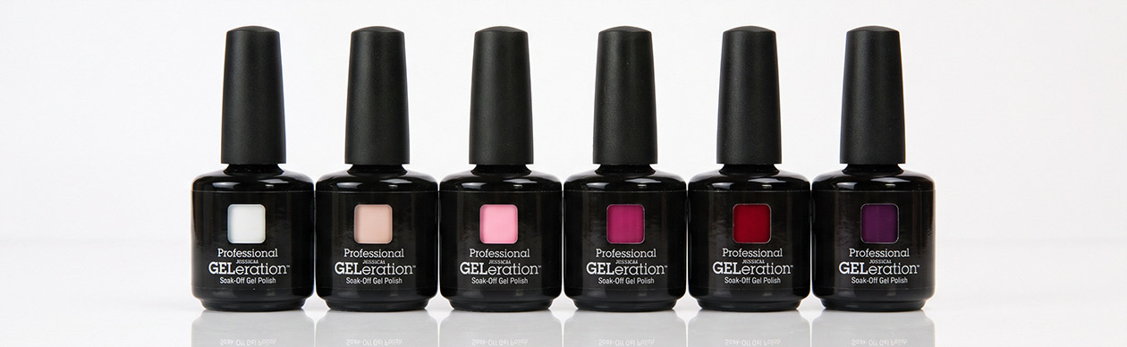 Профессиональные гель-лаки Jessica GELeration со стандартом 7-Free Гель-лаки Jessica GELeration формулы 7-Free в разных оттенках
