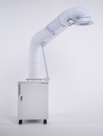 Вытяжка для маникюра и педикюра с лампой премиум “ANVIKOR VC-AIR-3” + Комплект пылевых фильтров (5 шт)